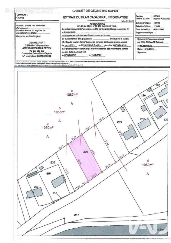 Photo 2 - Terrain à COUDROY
