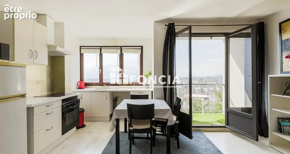  voiron – t2 de 36,4 m² – balcon – vue exceptionnelle - photo 5