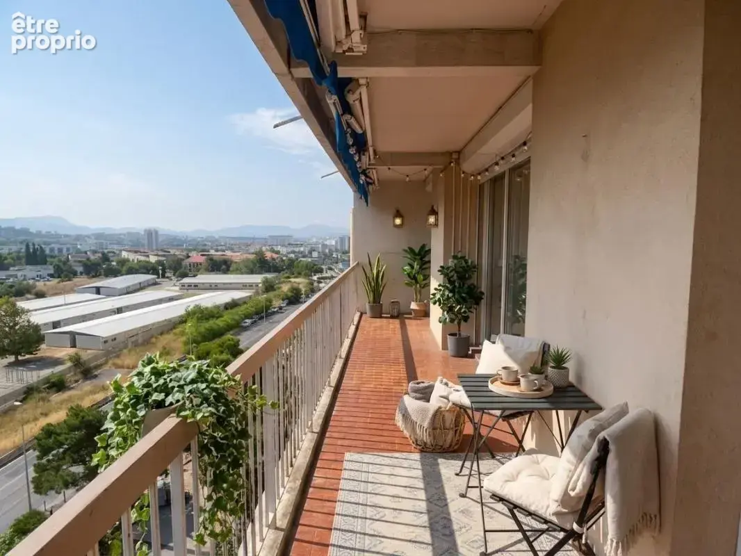 Appartement traversant avec vue mer et balcon à vendre - photo 21