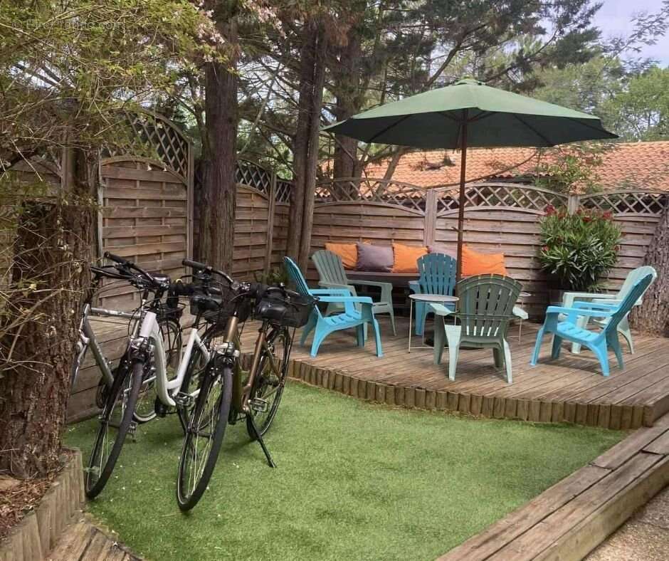 Lacanau-océan - t3 meublé - piscine - 2 terrasses - jardin - photo 5