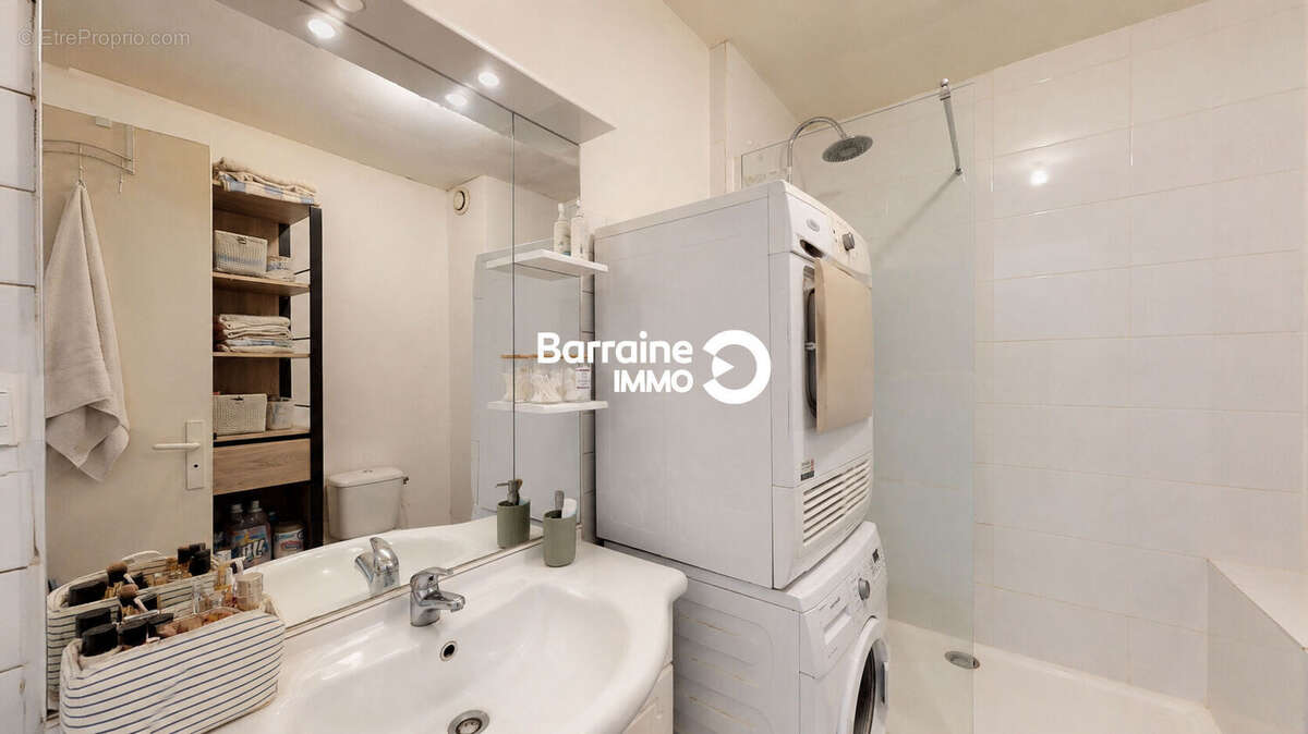 A vendre - barraine immo - appartement t2 - brest kerinou - ascenseur - photo 10