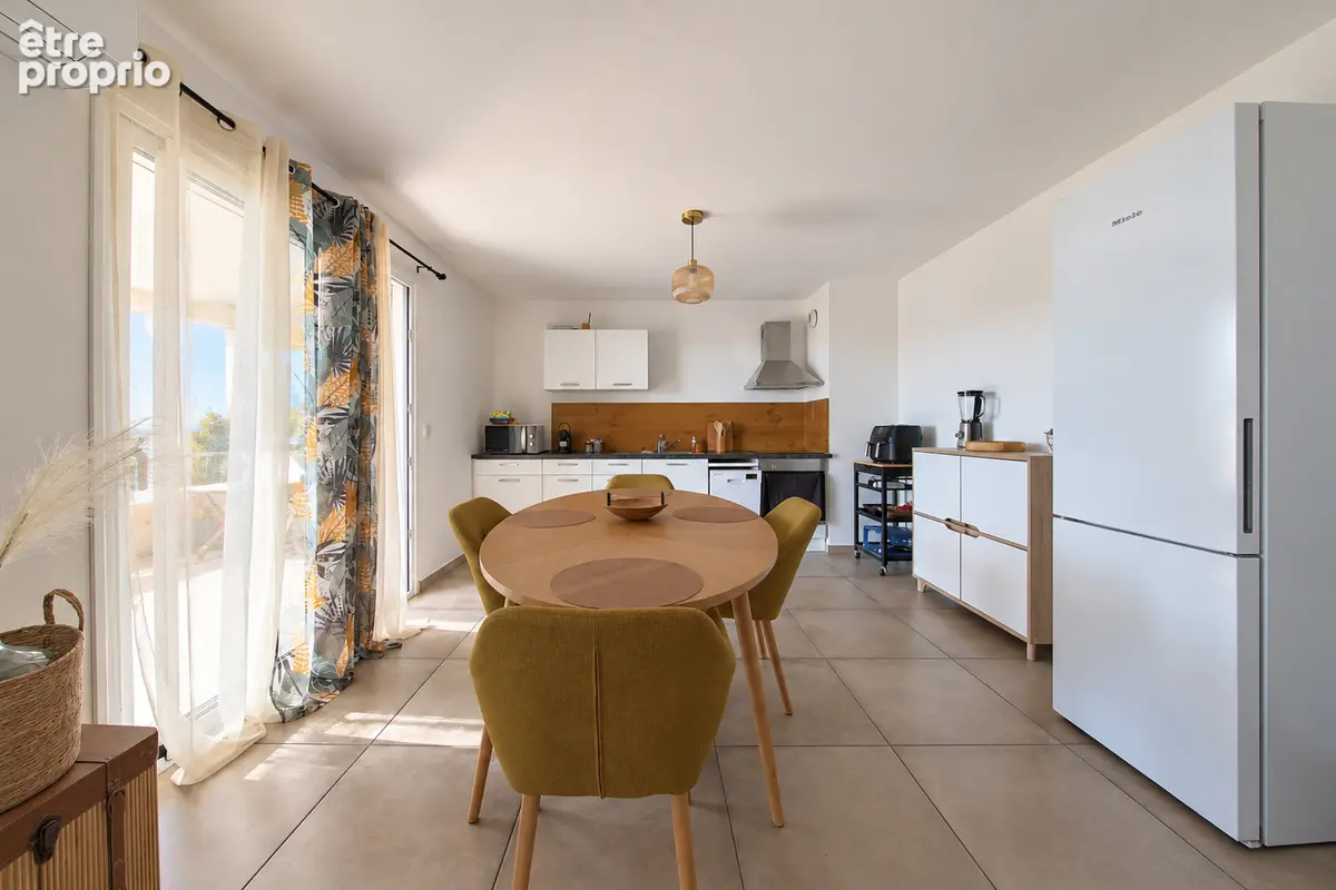 LUCCIANA - Appartement T3 avec terrasse de 21 m² - Vue dégagée - photo 2