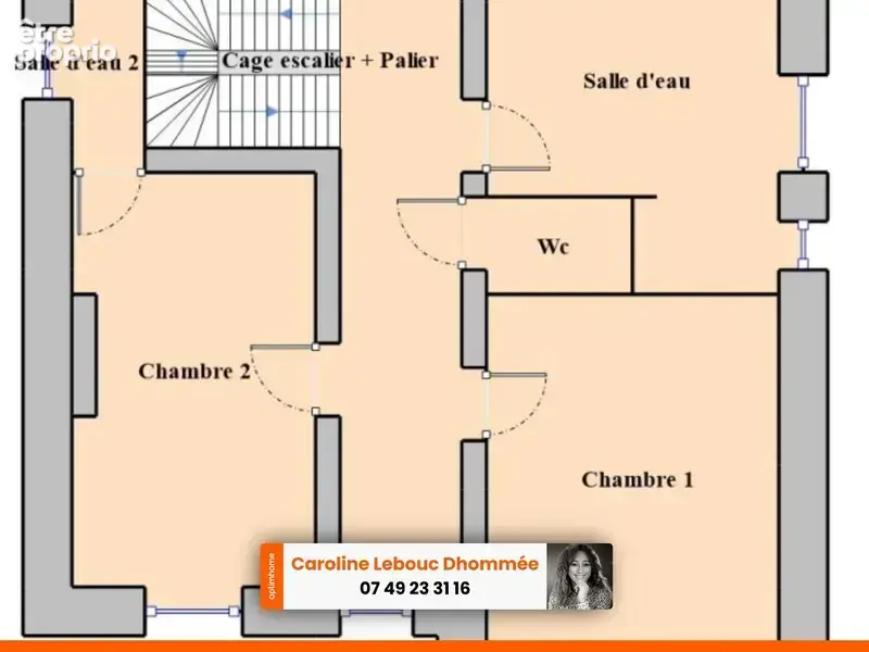 Centre ville de Belleme 155m² jardin ! - photo 17