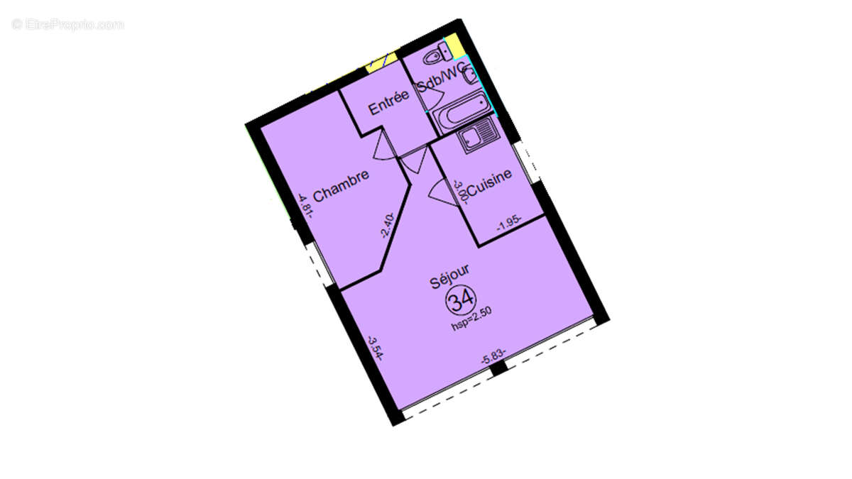 Appartement à MAGNY-LE-HONGRE