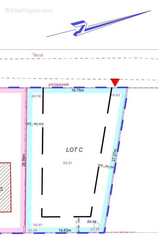 Terrain à BELIN-BELIET
