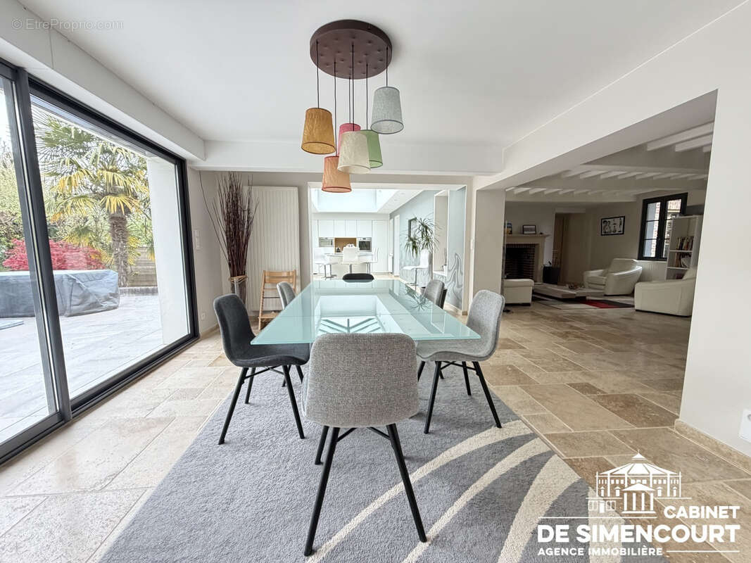 Querrieu - belle longere de 224m2 - jardin - garage et dependances - photo 4