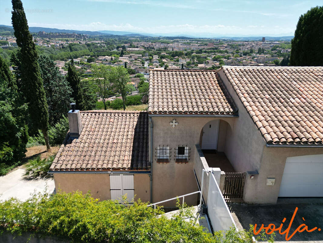 REF - COLORIS7 - Carcassonne VUE CITE - maison 130 m2 hab - garage - 4 ch - jardin - photo 15
