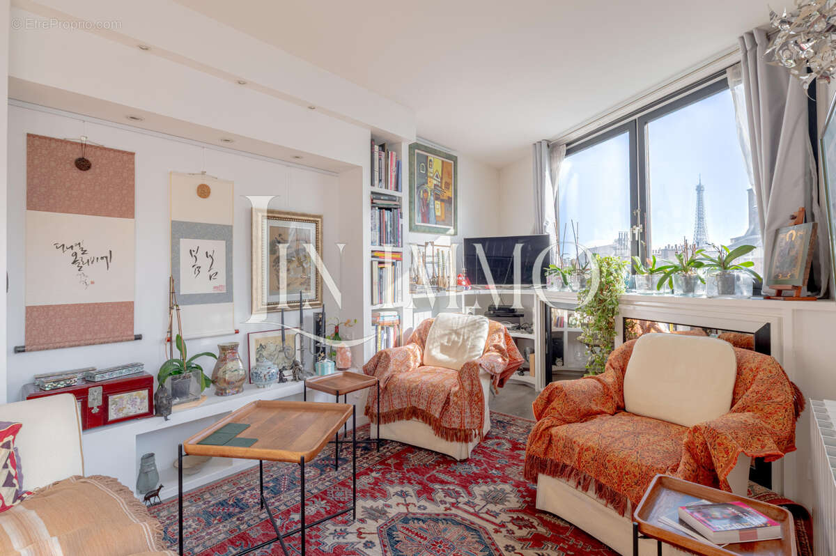 EXCLUSIVITE LIN IMMO:Un véritable chef-d'œuvre avec vue époustouflante sur la Tour Eiffe - photo 6