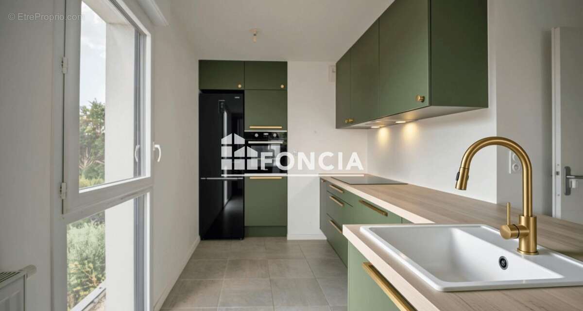 EXCLUSIVITE FONCIA quartier NANTES SUD / BOURDONNIERES : bel appartement T3 récent avec balcon, stationnement couvert, à proximi - photo 7