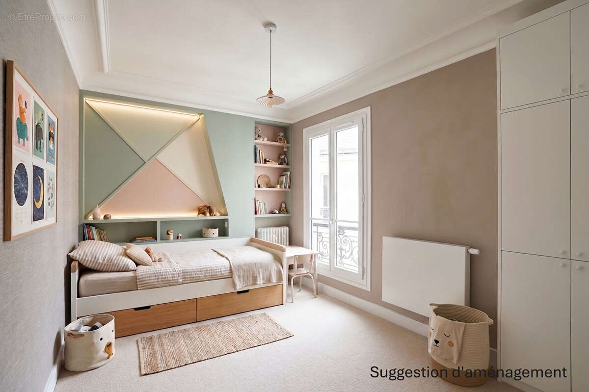 Etienne MARCEL - balcon - 2/3 Chambres - photo 8