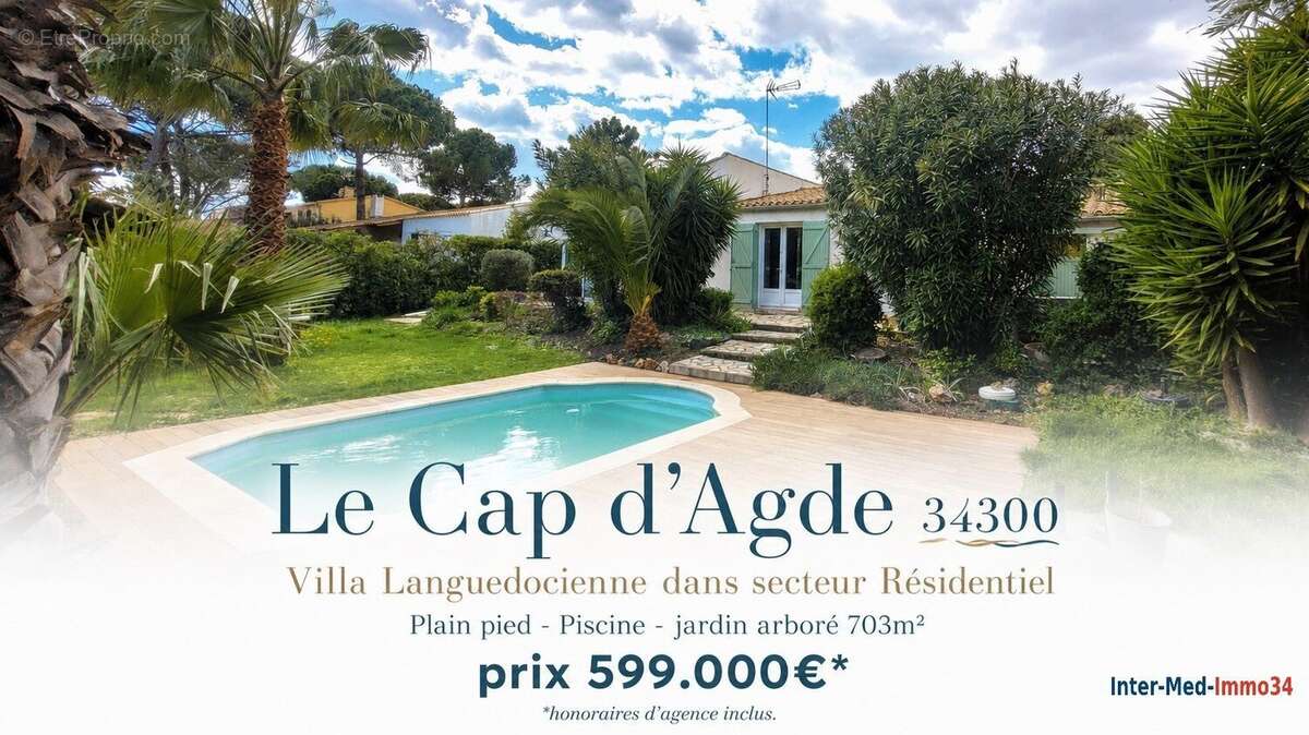 Maison à AGDE