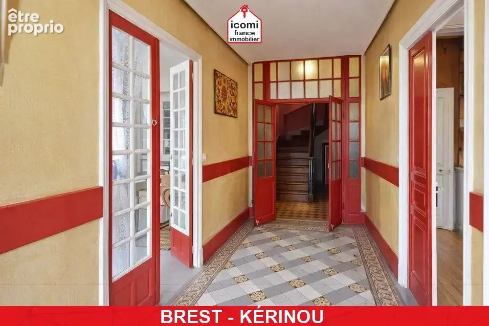 Finistere - brest (29200) - a vendre - maison de 268m2  a renover - 8 chambres - 2 caves - jardin clos arbore de 1250m² - pscine - photo 3