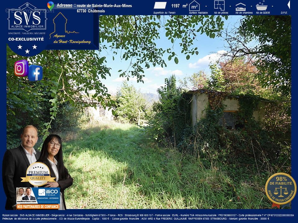 Terrain à CHATENOIS