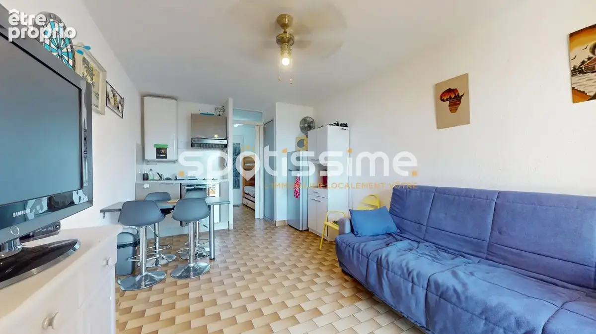 CAP D'AGDE - Malfato - Studio cabine avec vue port et parking - photo 8