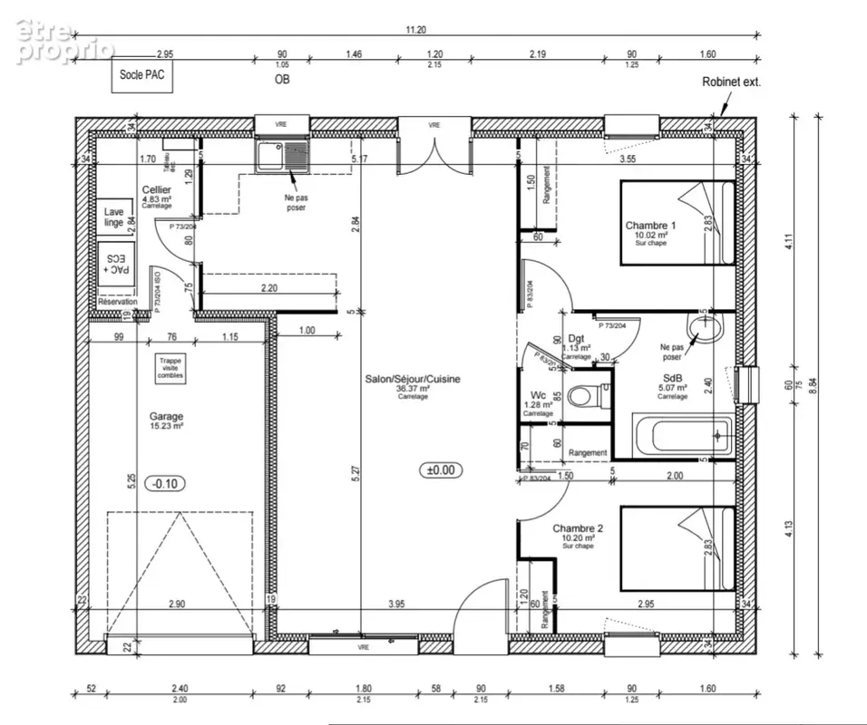 Maison construite en 2022. - photo 10
