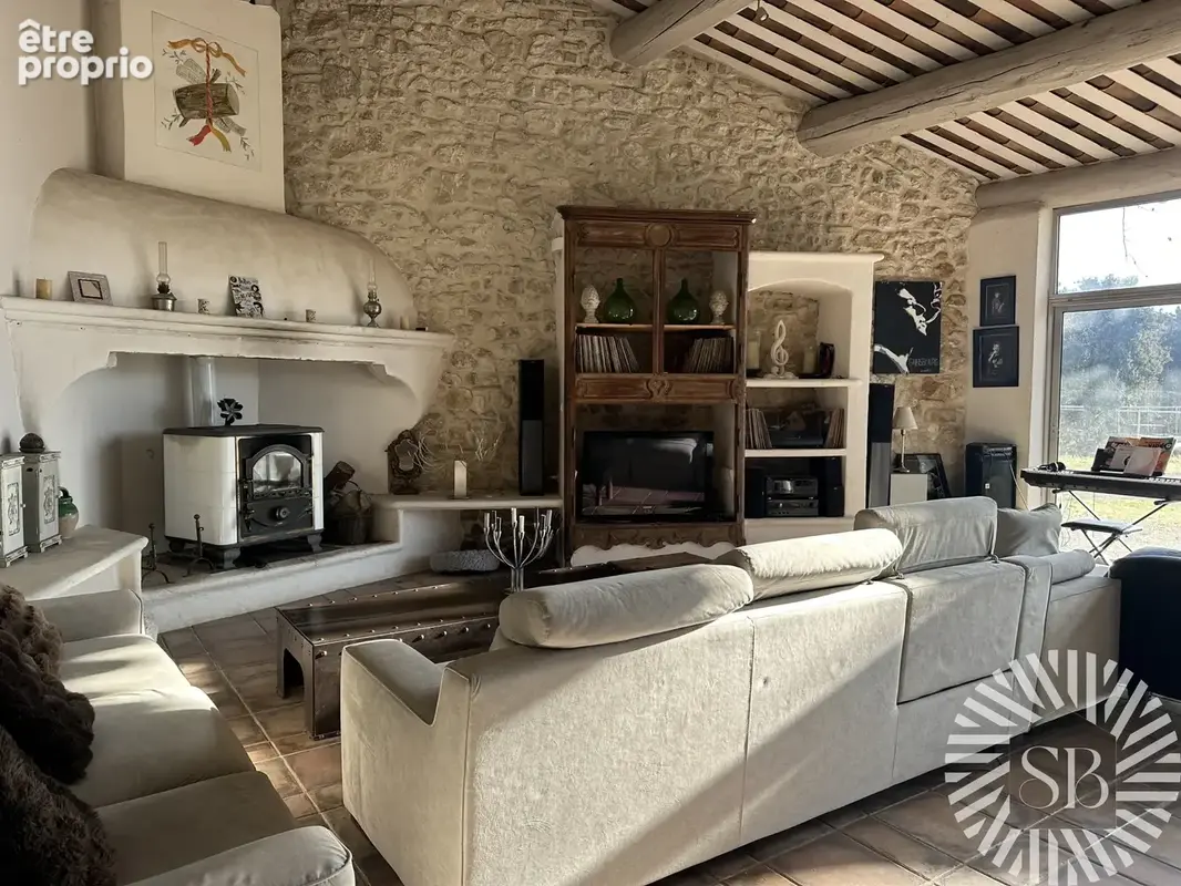 Mas en campagne 4 chambres, jardin piscine - photo 8