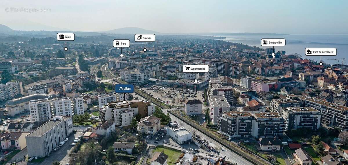 Appartement 57 m² à Thonon-Les-Bains  - photo 2