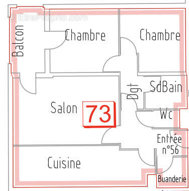 Appartement à VILLENEUVE-LES-MAGUELONE