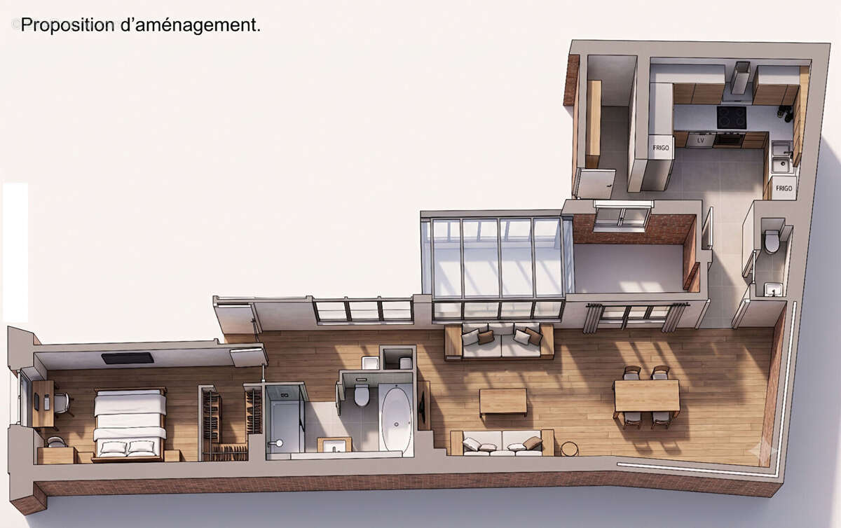 Paris 6e arrondissement - Quartier Saint-Sulpice - Atelier de 84 m2 - photo 6