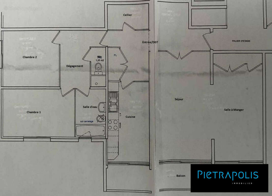 Appartement à LYON-8E