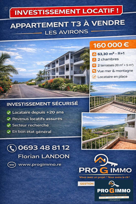 Appartement à LES AVIRONS