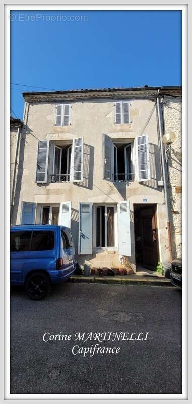 Maison de village en pierre, 178 m² sur 2 niveaux, jardin séparé - photo 2