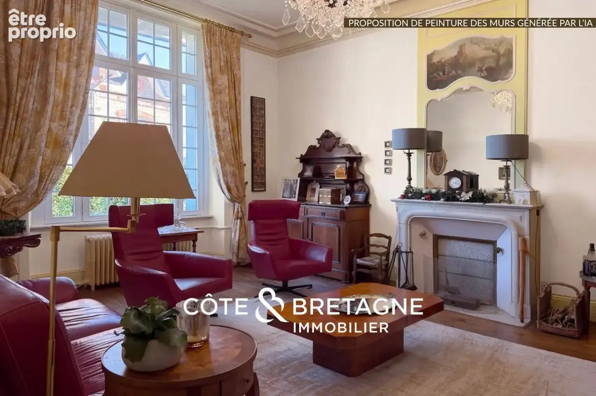 Maison de caractère à Dinan   Demeure bourgeoise avec gîte  Réf : 2025136 - photo 6
