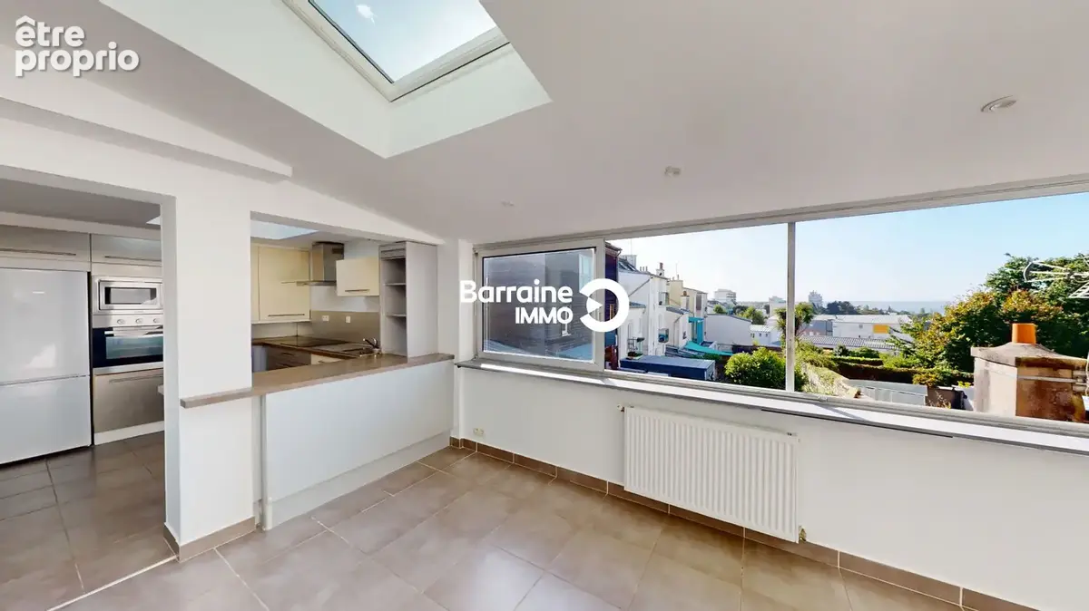A vendre  brest  saint-marc / douric  appartement t4 81 m²  2 chambres  exposition sud   apercu mer - photo 14