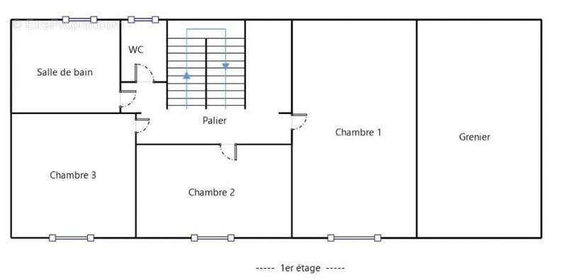 Maison de caractère – 120 m² – 5 chambres entre plage et centre bourg, Plozévet - photo 16