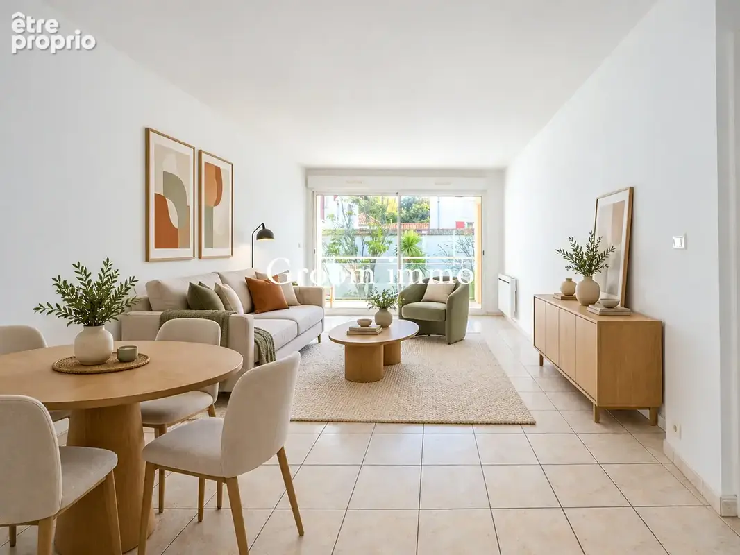 Biarritz, entre Beaurivage et Parc Mazon, bel appt T3 - photo 1