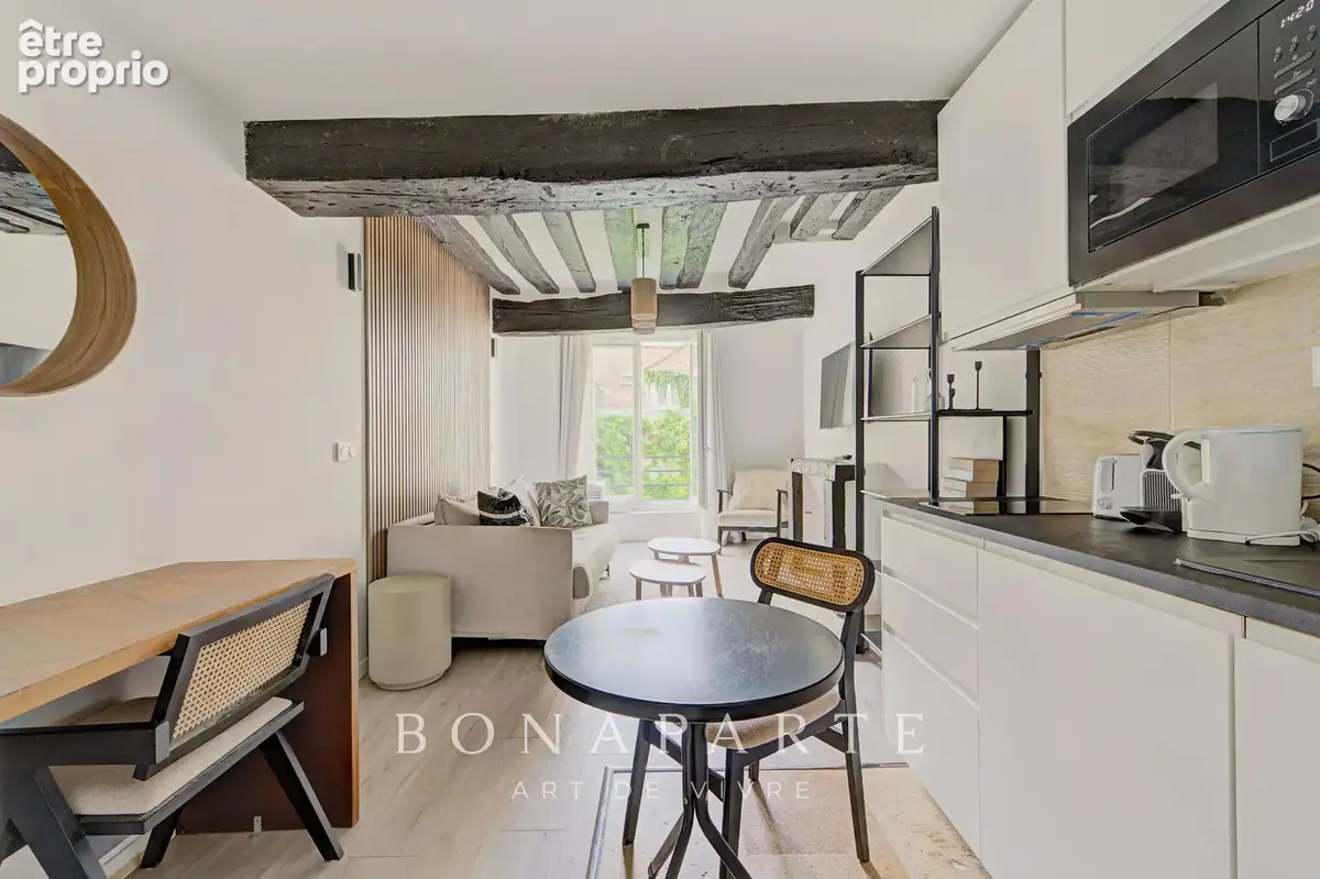 Studio rénové – 23m²  – Calme sur cour - photo 3