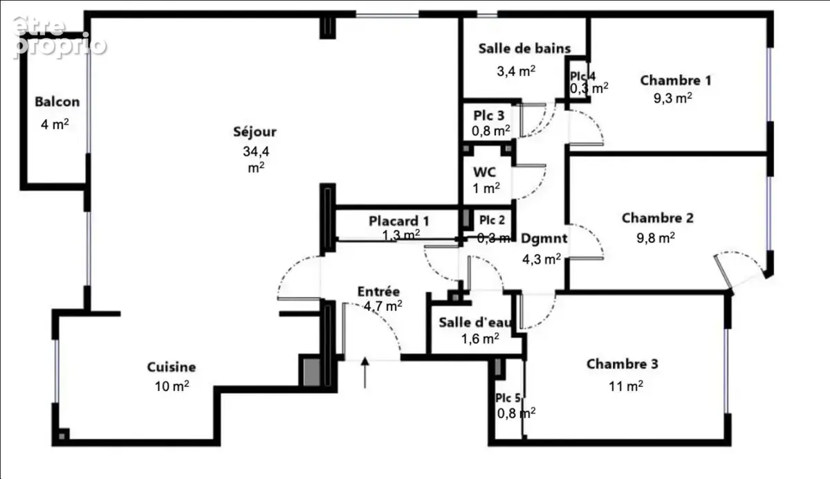 Appartement - photo 13