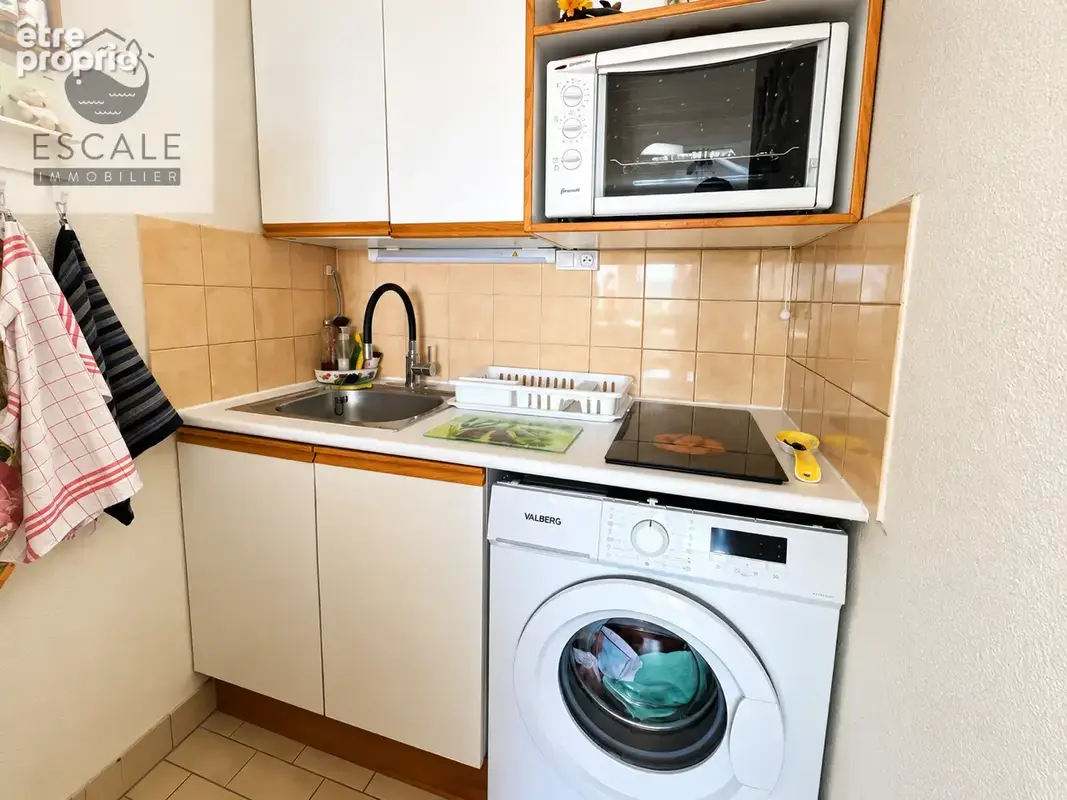 Vente type 2 cabine vue mer aux quilles a sete - photo 9