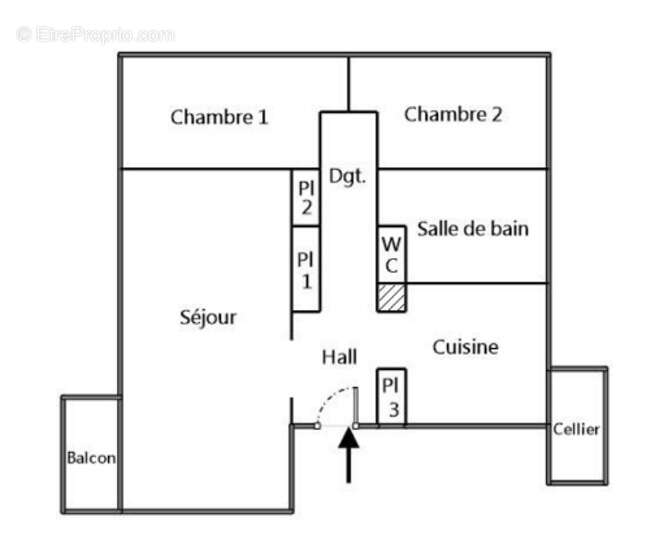Appartement à VILLEFRANCHE-SUR-SAONE