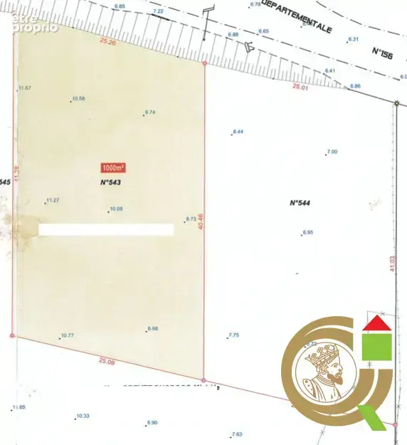 Terrain 1 000 m² à vendre à Wicquinghem (62650) - photo 3
