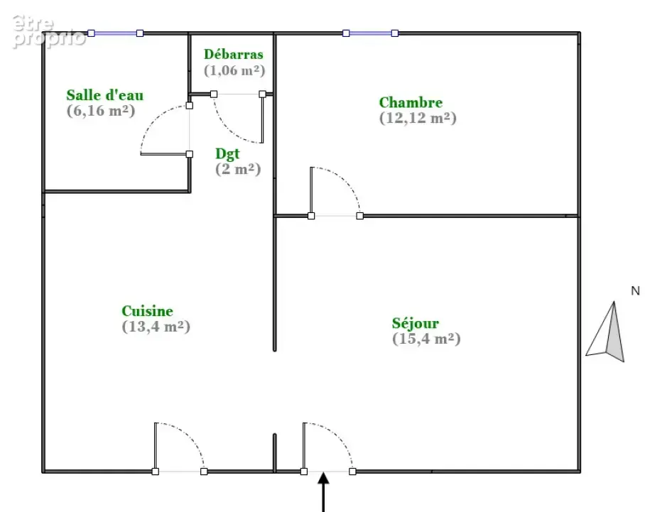 Tres bel appartement , vieille ville Sartene Corse du sud - photo 11