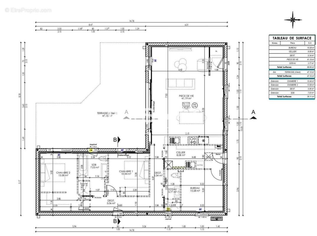 Maison 105 m² à Ecoyeux  - photo 3