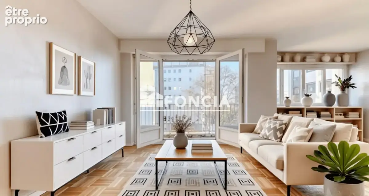 Lyon 6 - T2 de 47 m2 - Balcon et parking privatif - photo 10