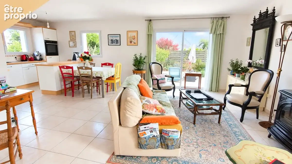 Maison à vendre 3 pièces GUILVINEC (29) en excellent état, au calme, beau jardin avec extension possible - photo 4