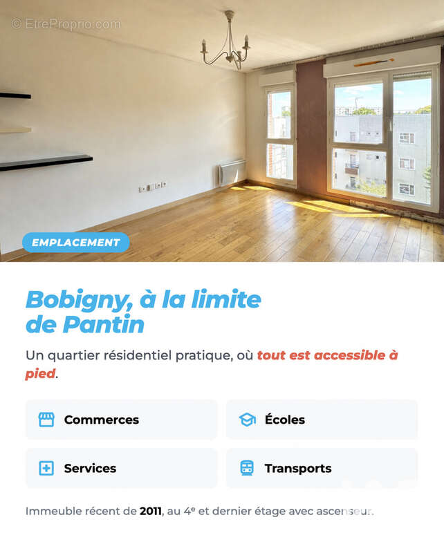 Photo 2 - Appartement à BOBIGNY