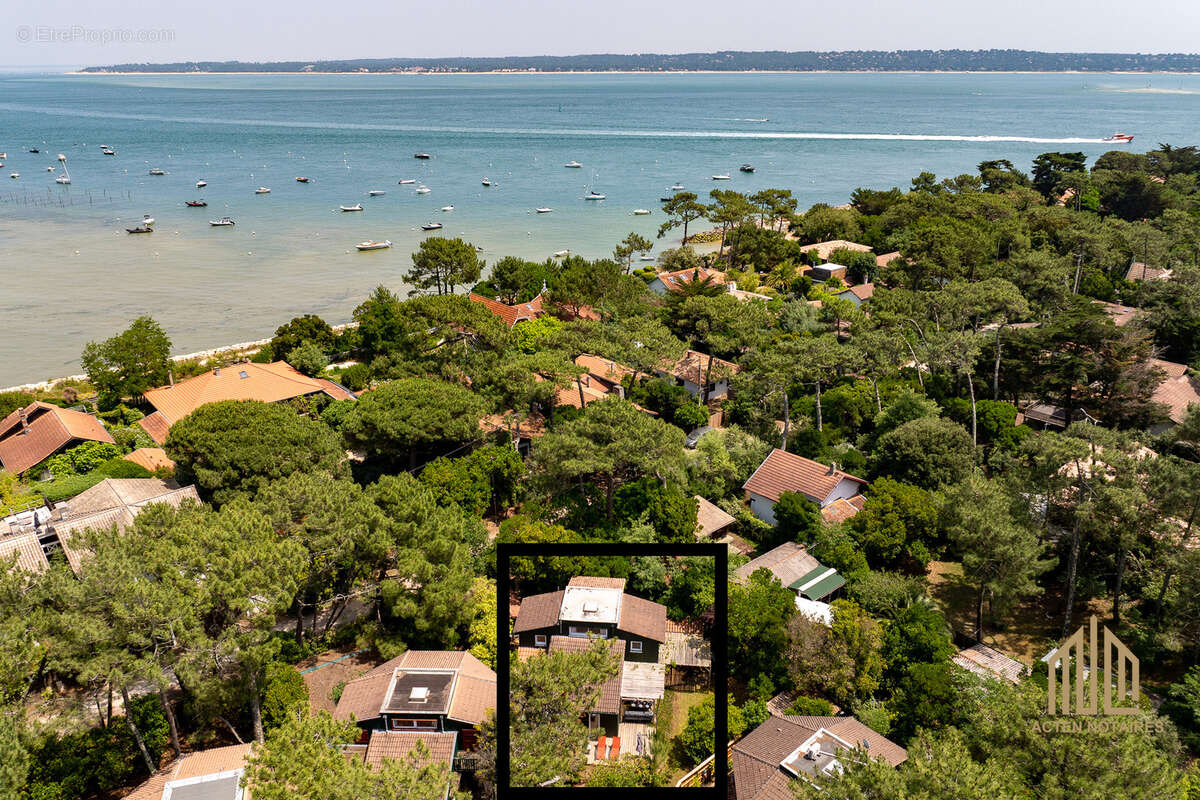 Localisation - Maison à LEGE-CAP-FERRET