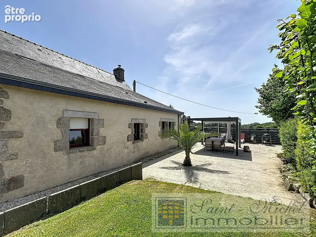 Locunolé, maison en pierres avec de très beaux volumes - photo 3