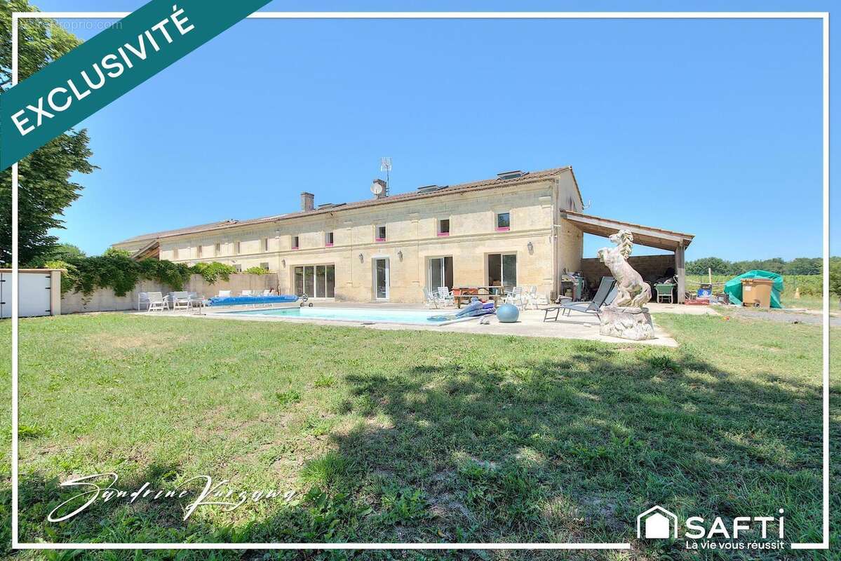 Maison 168 m² à Saint-Girons-D'aiguevives  - photo 8