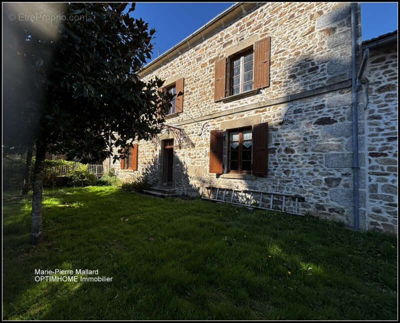 Maison à BOURGANEUF
