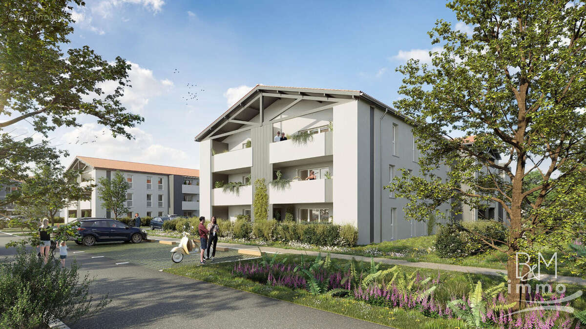 A Vendre Appartement 4 pièces de 87 m² à Saint Vincent de Tyrosse avec balcon - photo 2