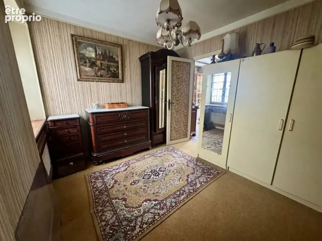 Auxy, longère, 3 chambres, garage, dépendances, tout a l'égout - photo 7