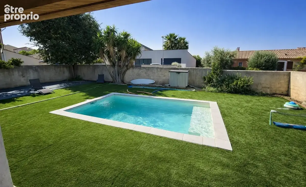 Vinassan   maison 4 faces 150 m2 avec piscine et garage - photo 2