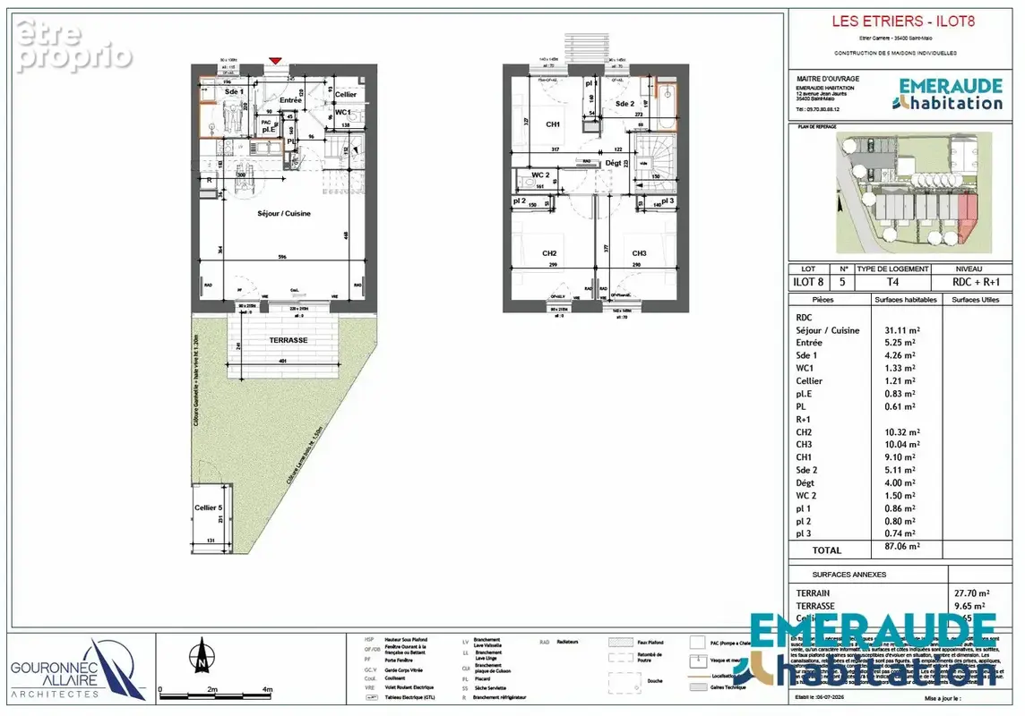 Maison 4 pièces 87 m² à vendre à Saint-Malo (35400) - photo 4