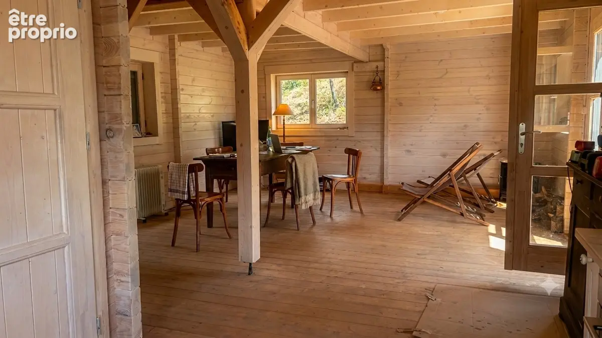 Chalet bois récent (2023) aux normes RT 2012  Calme absolu sur les hauteurs de Brousse-le-Château - photo 5