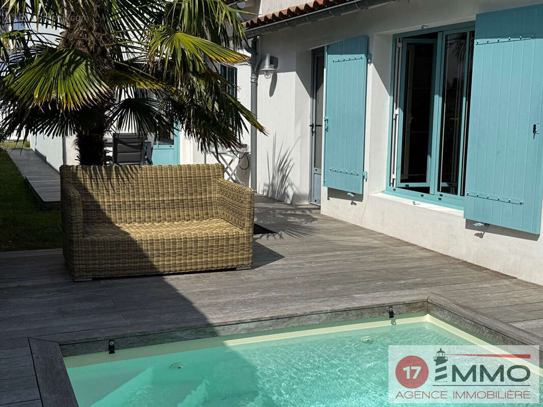 CHATELAILLON-PLAGE  Maison familiale avec piscine 4 chambres - photo 2